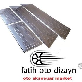 Volkswagen T5 Multıvan 2003-2010 4 Parça Krom Kapı Eşiği