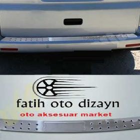 Volkswagen T5 Multıvan Arka 2003-2010 Krom Tampon Eşiği