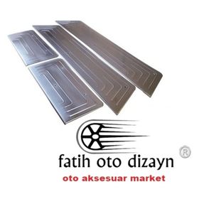 Volkswagen T5 Transporter 2003-2010 4 Parça Krom Kapı Eşiği