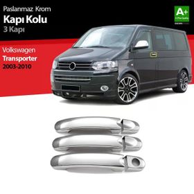 Volkswagen T5 Transporter İçin 2003 2010 3 Kapı Krom Kapı Kolu