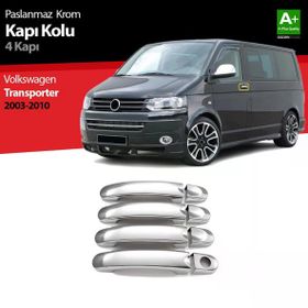 Volkswagen T5 Transporter İçin 2003 2010 4 Kapı Krom Kapı Kolu