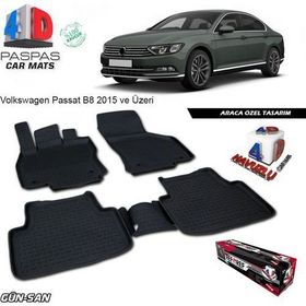 Volkswagen Tiguan 2007-2015 4D Havuzlu Paspas