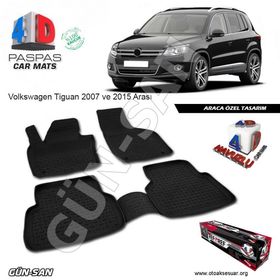 Volkswagen Tiguan 2007-2015 4D Havuzlu Paspas