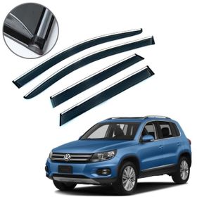 Volkswagen Tiguan 2010-2015 Krom Cam Rüzgarlığı