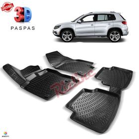 Volkswagen Tiguan 2015 Sonrası Siyah 3D Havuzlu Paspas