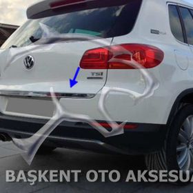 Volkswagen Tiguan Formlu 2008-2015 Krom Bagaj Alt Çıtası