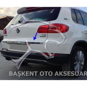 Volkswagen Tiguan Formlu 2008-2015 Krom Bagaj Alt Çıtası
