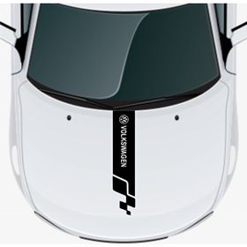 Volkswagen Tiguan Kaput Şerit Sticker