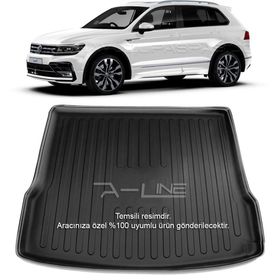 Volkswagen Tiguan Stepnesiz Trendline Siyah Bagaj Havuzu