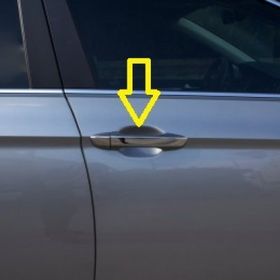 Volkswagen Touareg 2003 Üzeri 4 Parça Krom Cam Çıtası