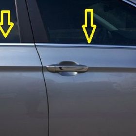 Volkswagen Touareg 2003 Üzeri 4 Parça Krom Cam Çıtası