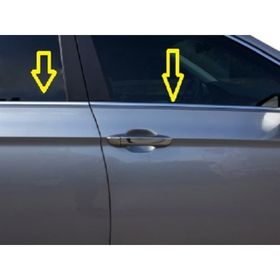 Volkswagen Touareg 2003 Üzeri 4 Parça Krom Cam Çıtası