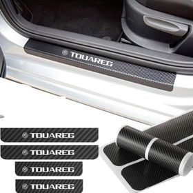 Volkswagen Touareg 4 Adet Karbon Kapı Eşiği Sticker
