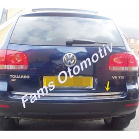 Volkswagen Touareg Paslanmaz Çelik 2002-2010 Krom Bagaj Alt Çıtası