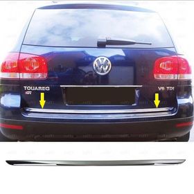 Volkswagen Touareg Paslanmaz Çelik 2002-2010 Krom Bagaj Alt Çıtası
