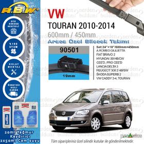 Volkswagen Touran 2010-2014 Muz Silecek Takımı