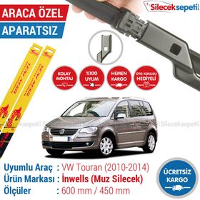 Volkswagen Touran 2010-2014 Muz Silecek Takımı