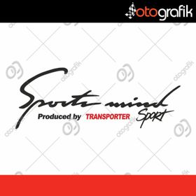 Volkswagen Transporter Sports Mind Oto Sticker