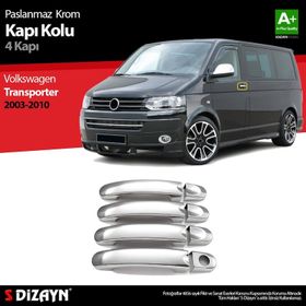 Volkswagen Transporter T5 2003 2010 4 Kapı Krom Kapı Kolu