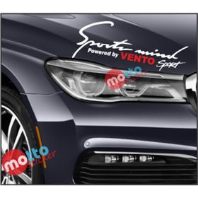 Volkswagen Vento Sports Mind Far Üstü Oto Sticker