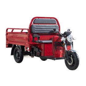 Volta VT5 Metalik Kırmızı Üç Tekerlekli Elektrikli Moped