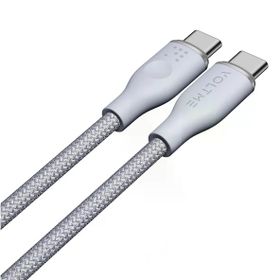 Voltme C2056 Beyaz Powerlink Rugg 60 watt Type-C Şarj Kablosu