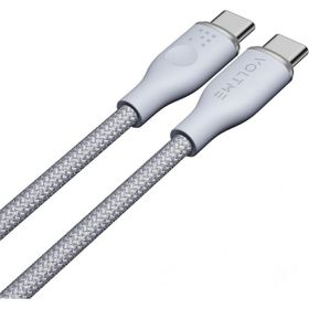 Voltme C2056 Beyaz Powerlink Rugg 60 watt Type-C Şarj Kablosu