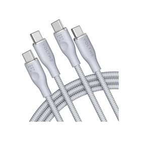 Voltme C2064 Beyaz Powerlink Rugg 100 watt Type-C Şarj Kablosu