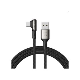 Voltme C2068 Stark 2 m 3A Siyah 60W USB to Type-C Şarj Kablosu