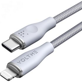 Voltme C2082 Gri Powerlink Rugg 60 watt Type-C Lightning Şarj Kablosu