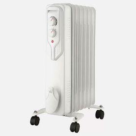 Voltomat 1500 W Beyaz 7 Dilim Termostatlı Yağlı Radyatör
