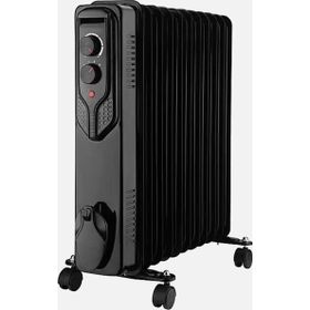 Voltomat 2500W Termostatlı 11 Dilim Siyah Yağlı Radyatör