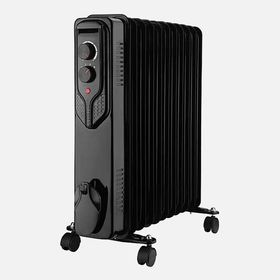 Voltomat 2500W Termostatlı 11 Dilim Siyah Yağlı Radyatör