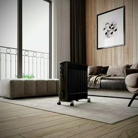 Voltomat 2500W Termostatlı 11 Dilim Siyah Yağlı Radyatör