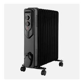 Voltomat 2500W Termostatlı 11 Dilim Siyah Yağlı Radyatör