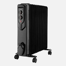 Voltomat 2500W Termostatlı 11 Dilim Siyah Yağlı Radyatör