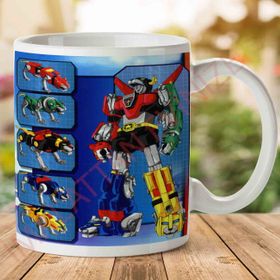 Voltran Çizgi Film Robot Baskılı Kupa