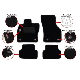 Volvo S40 2002 Model 3D Havuzlu Paspas
