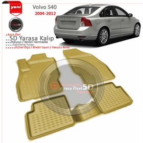 Volvo S40 2004-2012 3D Havuzlu Paspas