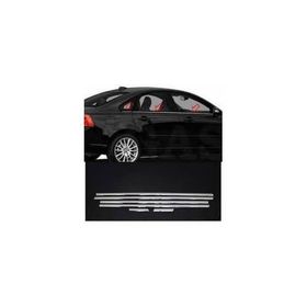 Volvo S40 Takımı 2005-2012 Paslanmaz Çelik 6 Parça Krom Cam Çıtası