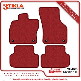 Volvo S60 12955 2011-Sonrası Vizon Krem Halı Paspas Seti
