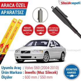 Volvo S60 2004-2010 Muz Silecek Takımı