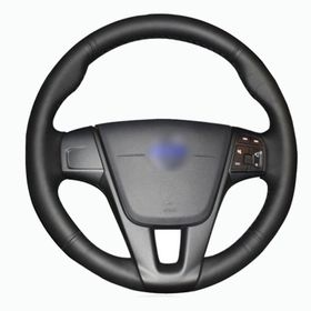 Volvo S60 2014 Uyumlu Araca Özel Deri Direksiyon Kılıfı
