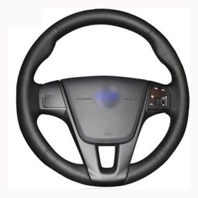 Volvo S60 2014 Uyumlu Araca Özel Deri Direksiyon Kılıfı