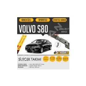 Volvo S80 2006-2017 Muz Silecek Takımı