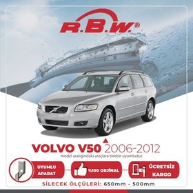 Volvo V50 2006-2012 Muz Silecek Takımı