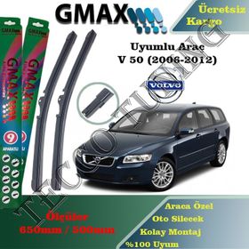 Volvo V50 2006-2012 Silecek Takımı