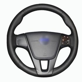 Volvo V60 2014 Uyumlu Araca Özel Deri Direksiyon Kılıfı