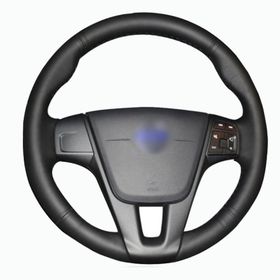 Volvo V60 2014 Uyumlu Araca Özel Deri Direksiyon Kılıfı