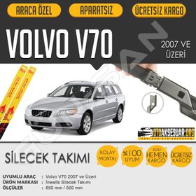 Volvo V70 2007 Sonrası Muz Silecek Takımı